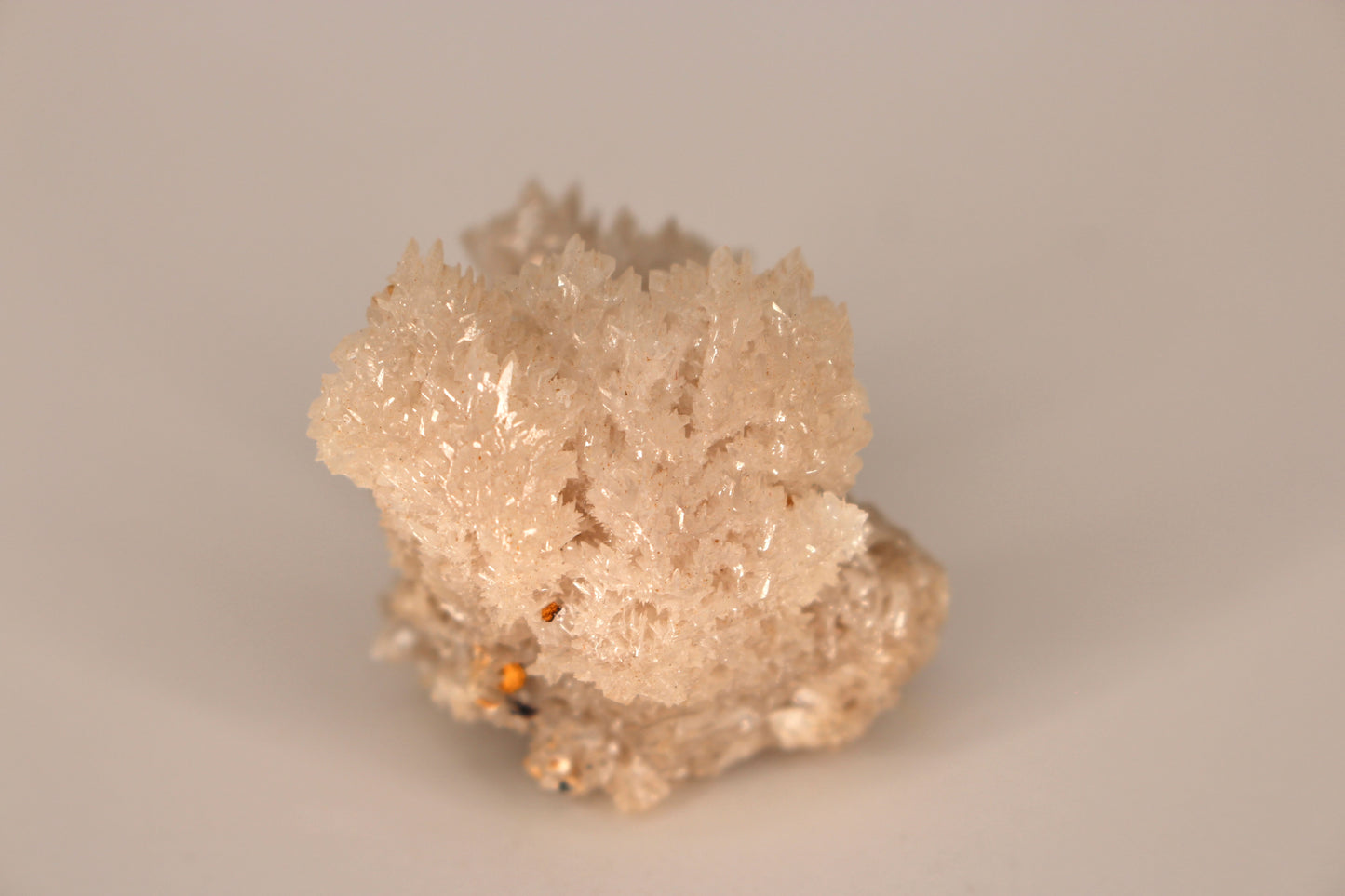 Snowflake Cerussite w/ Wulfenite