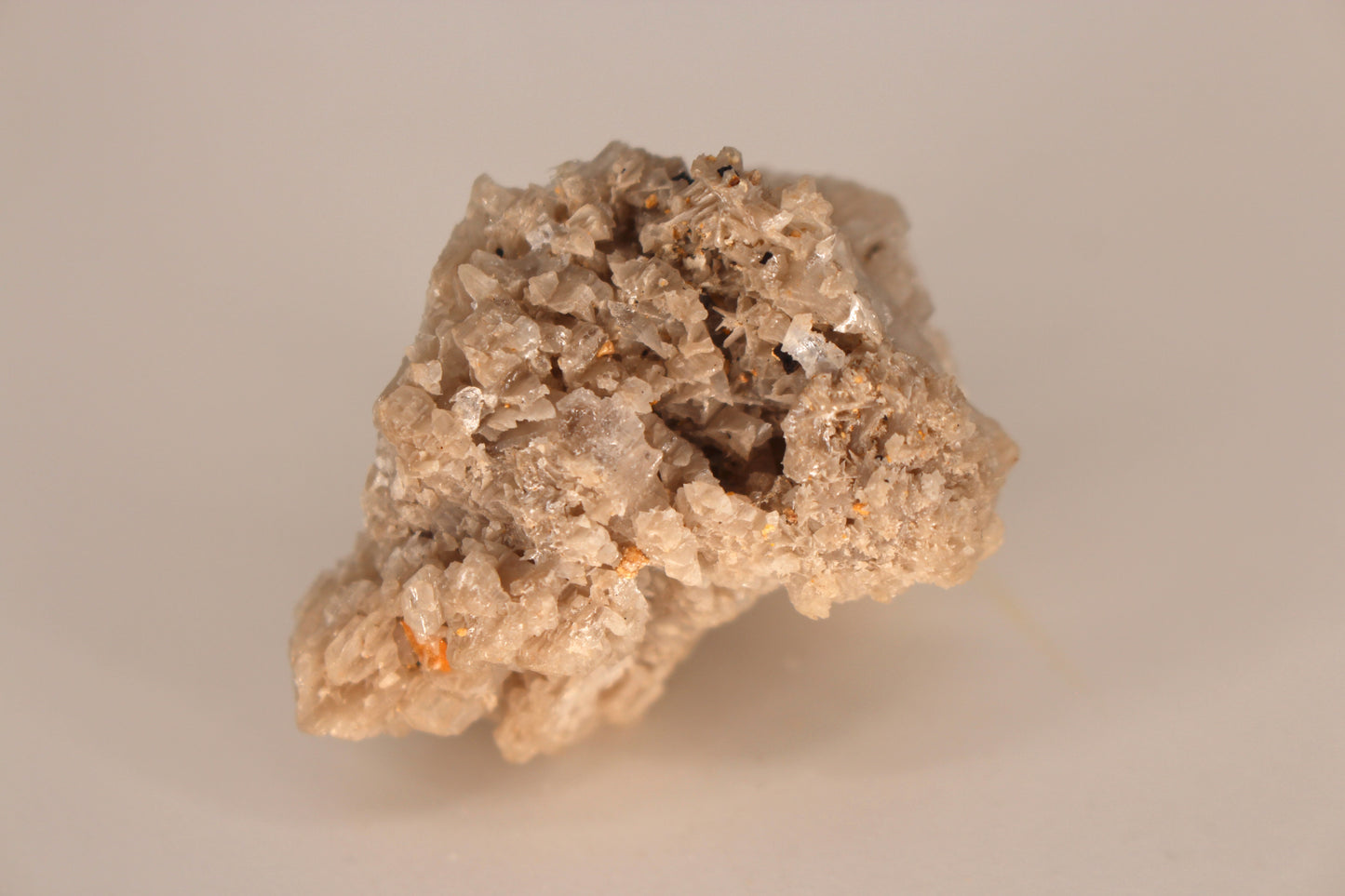 Snowflake Cerussite w/ Wulfenite