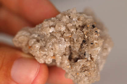 Snowflake Cerussite w/ Wulfenite