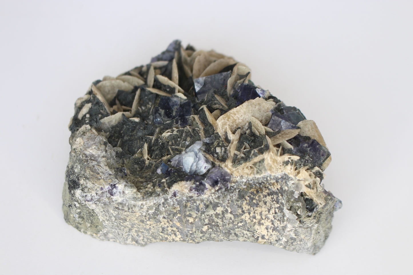 YGX Fluorite w/ Siderite