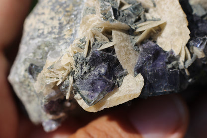 YGX Fluorite w/ Siderite