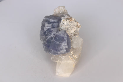 YGX Fluorite on Quartz