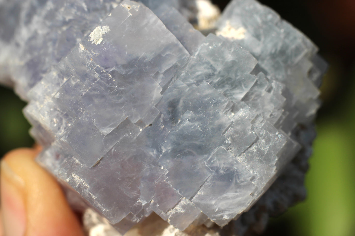 YGX Fluorite on Quartz