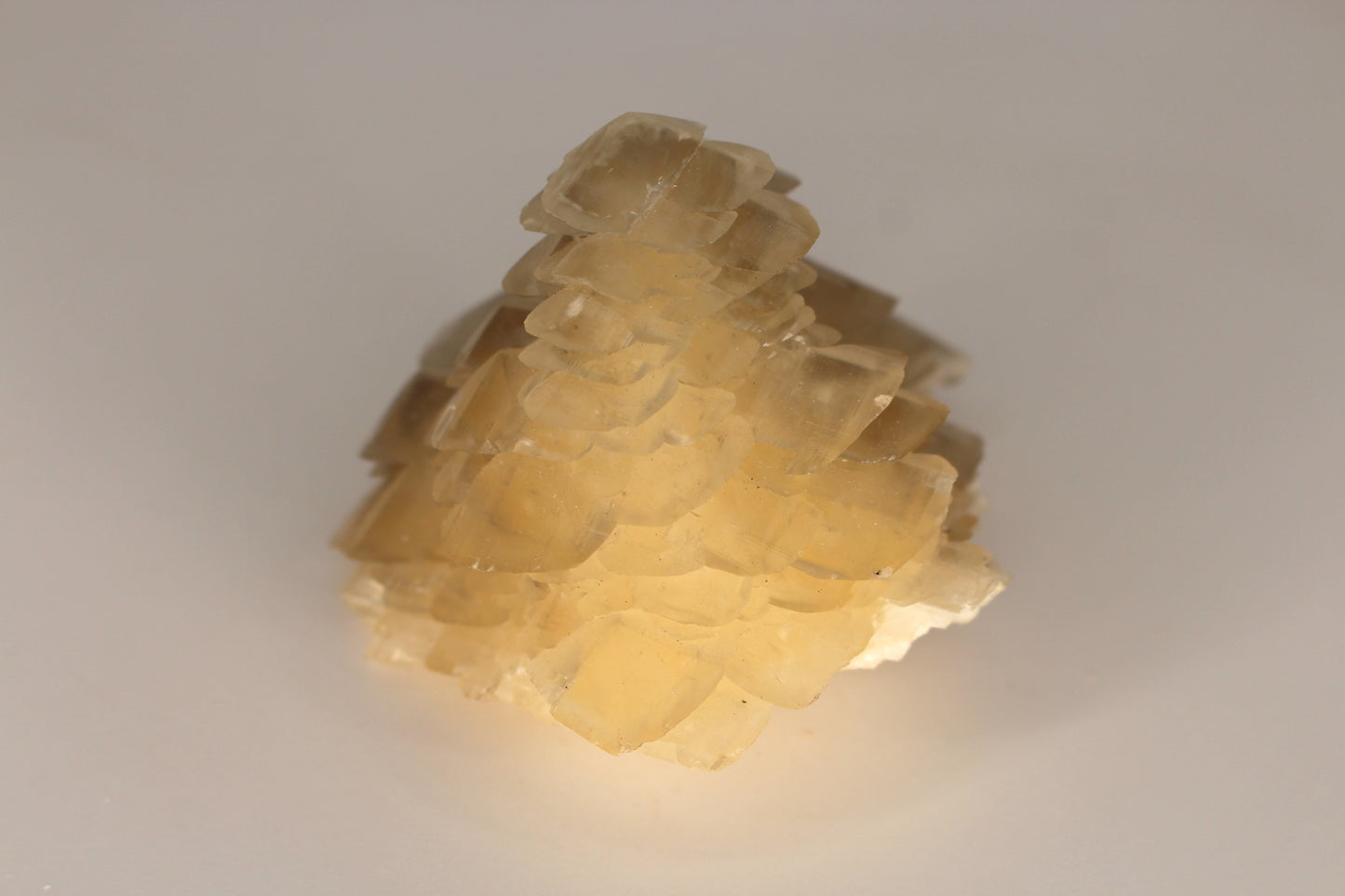 Pagoda Calcite Cluster, UV Reactive