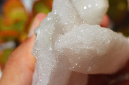 Calcite on Danburite