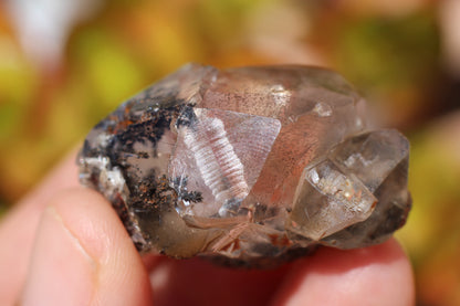 Calcite w/ Limonite Dendrite