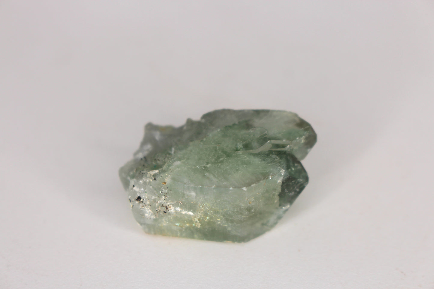 Malachite in Barite