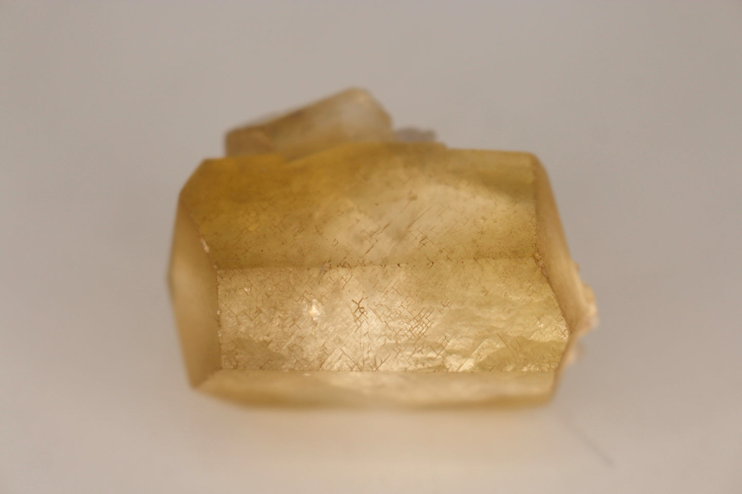 Calcite w/ Yellow Fluorite