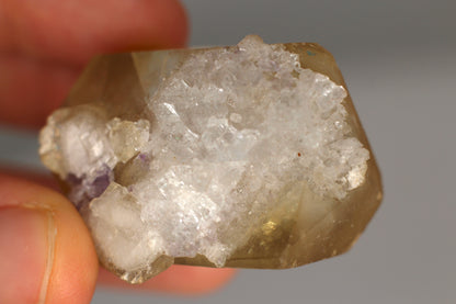 Calcite w/ Yellow Fluorite