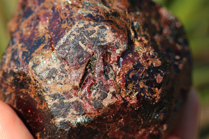 Etched Spessartine Garnet