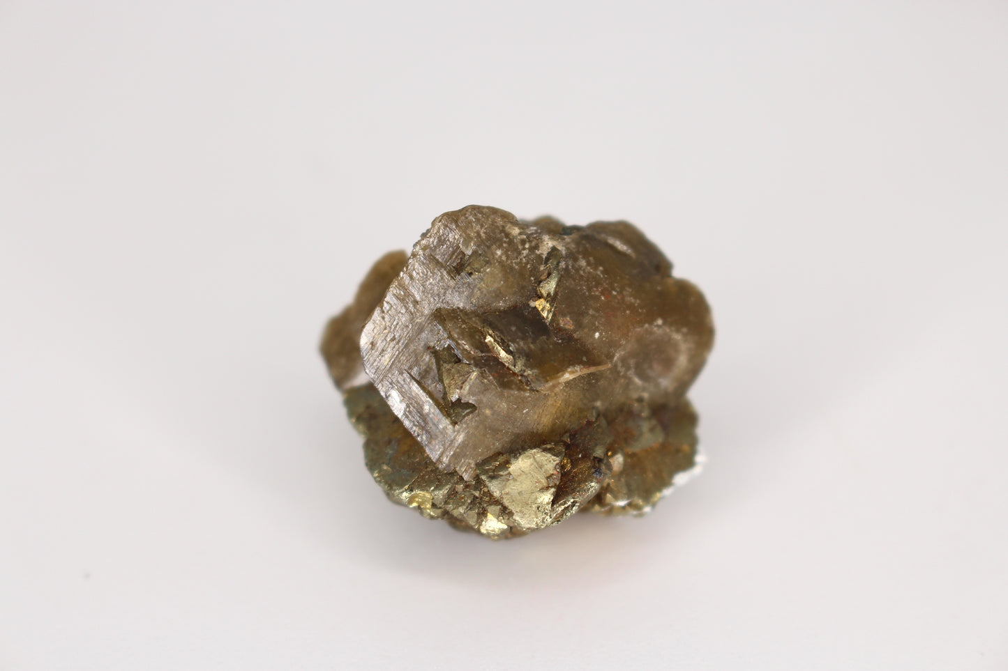 Calcite w/ Pyrite