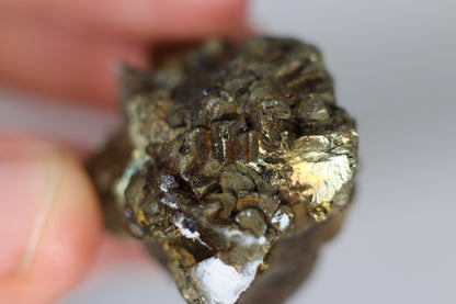 Calcite w/ Pyrite