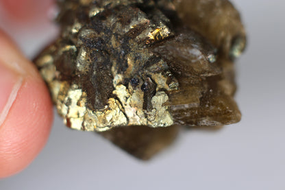 Calcite w/ Pyrite