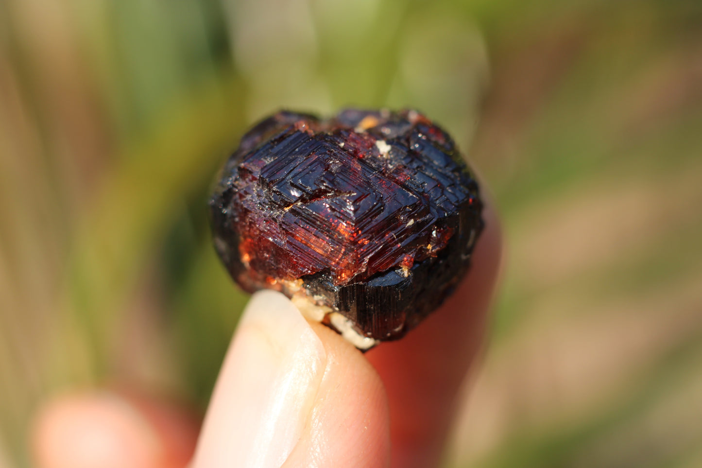 Etched Spessartine Garnet