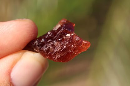 Etched Spessartine Garnet