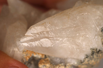 White Dogtooth Calcite