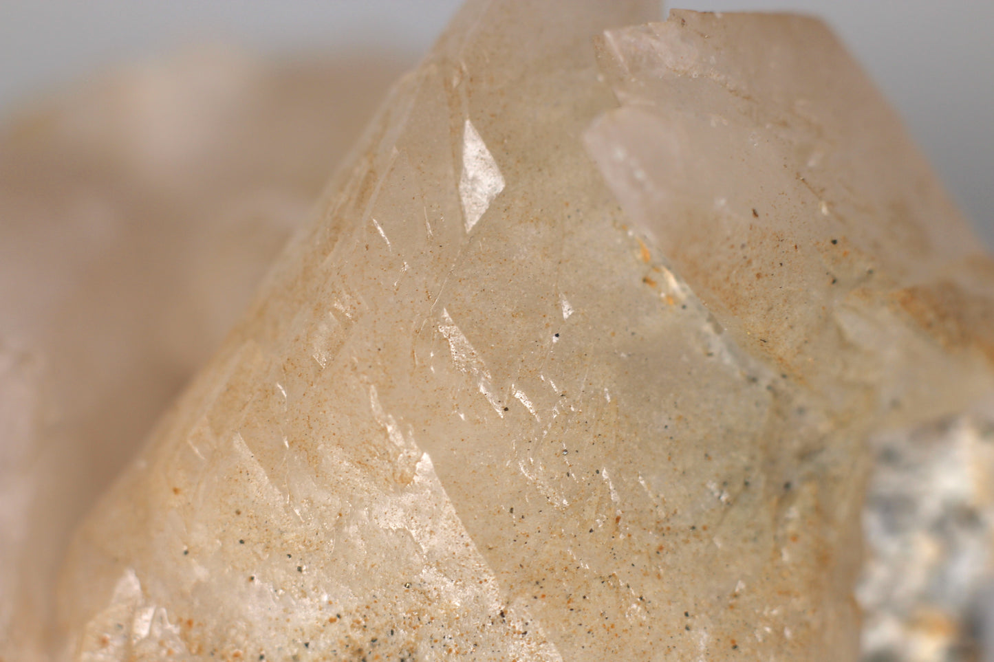 White Dogtooth Calcite