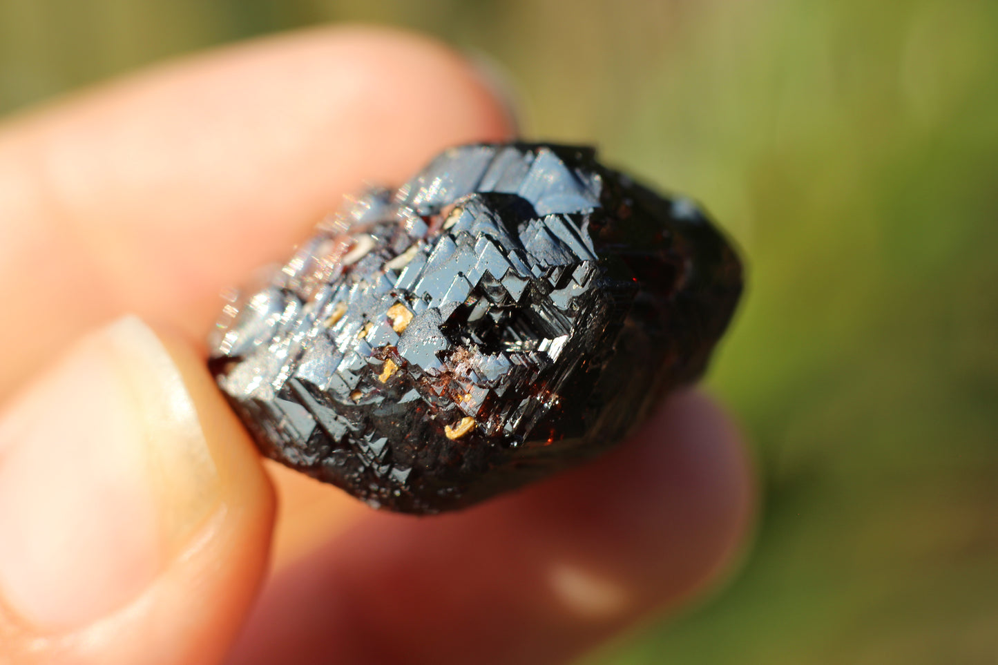 Etched Spessartine Garnet