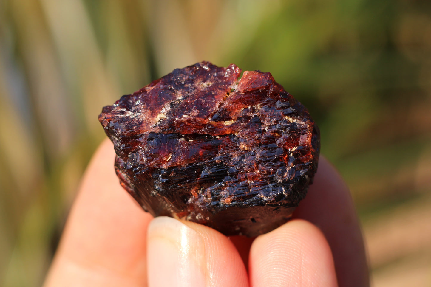 Etched Spessartine Garnet