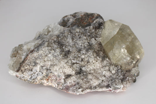 Calcite w/ Pyrite