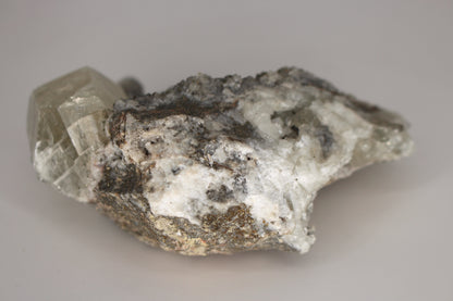 Calcite w/ Pyrite