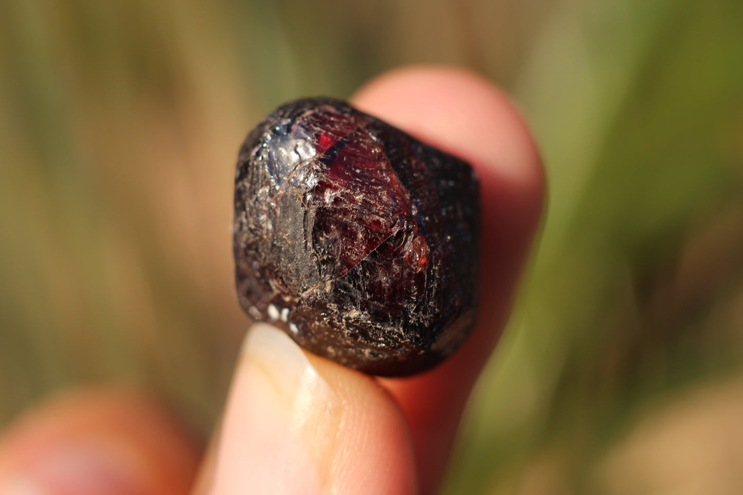 Etched Spessartine Garnet