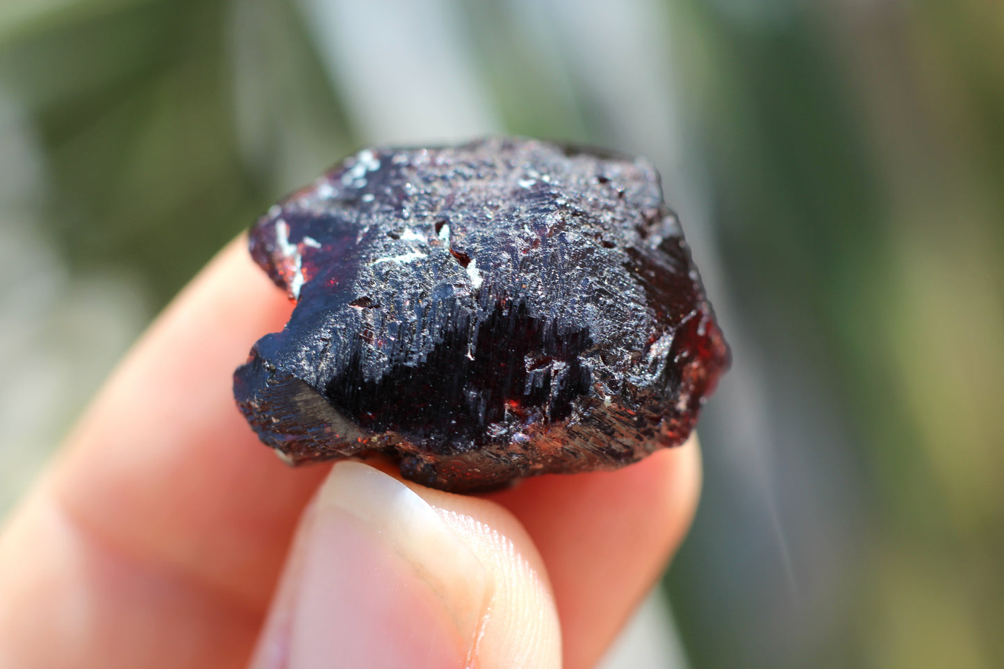 Etched Spessartine Garnet