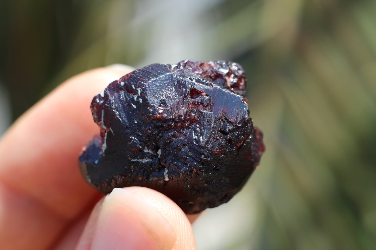 Etched Spessartine Garnet