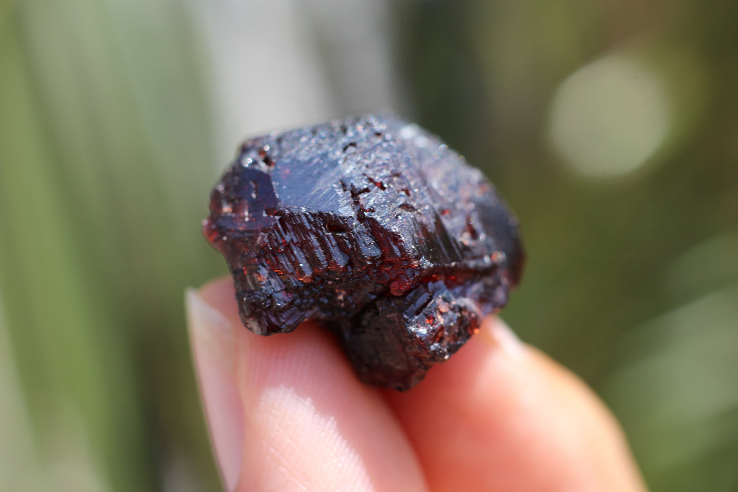 Etched Spessartine Garnet