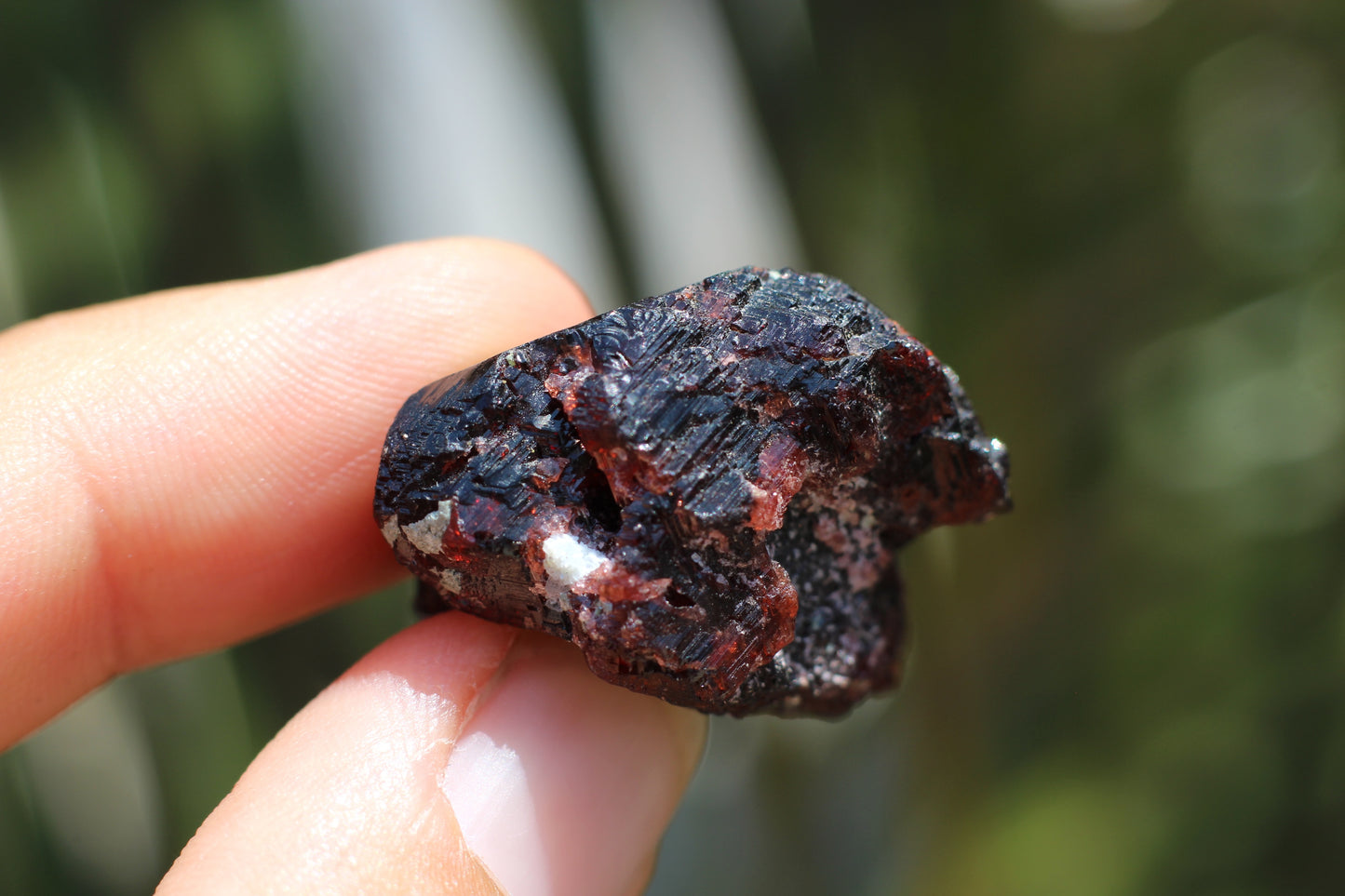 Etched Spessartine Garnet