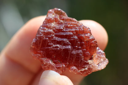 Etched Spessartine Garnet