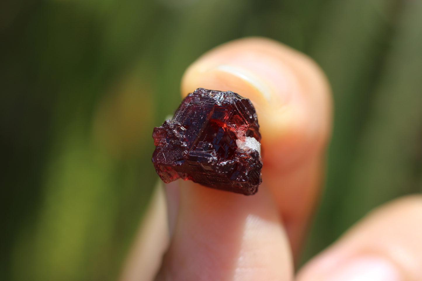 Etched Spessartine Garnet