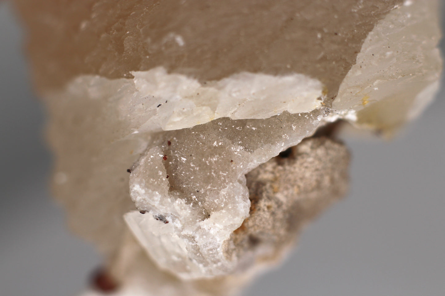 Calcite w/ Chalcedony