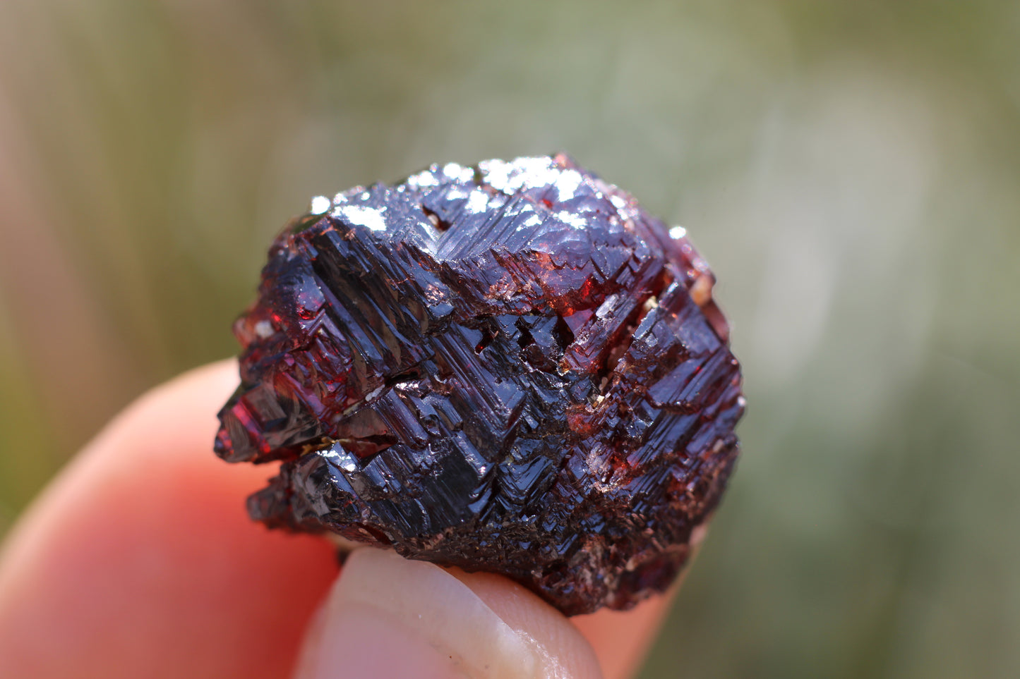 Etched Spessartine Garnet