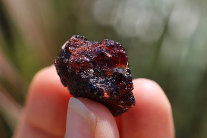 Etched Spessartine Garnet