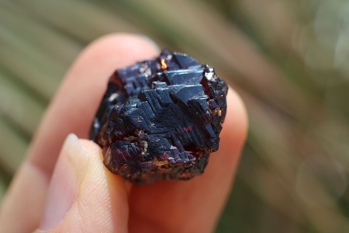 Etched Spessartine Garnet