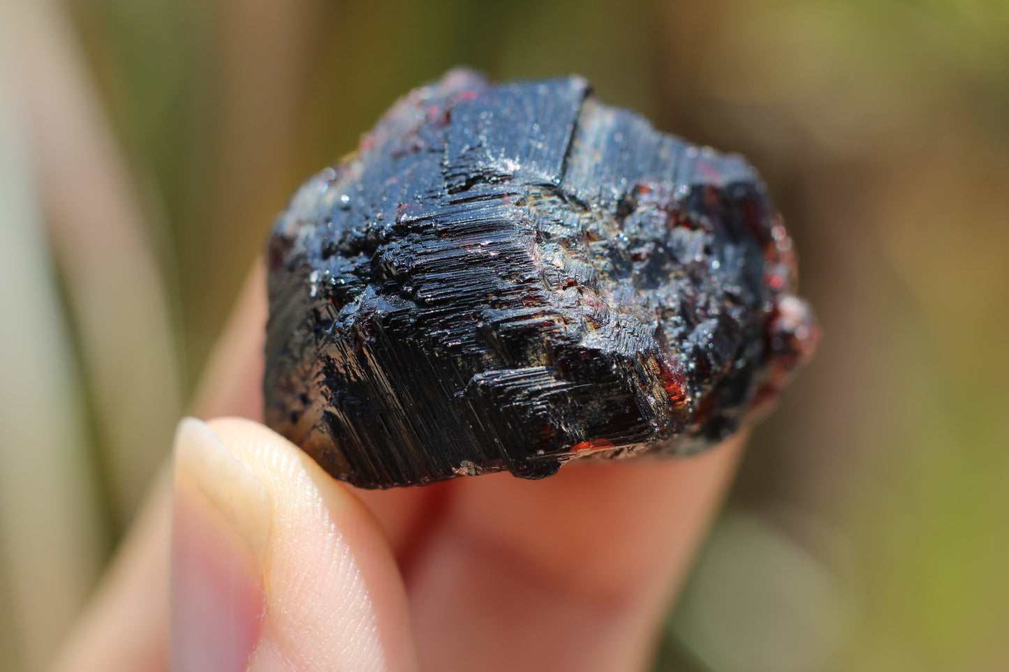 Etched Spessartine Garnet