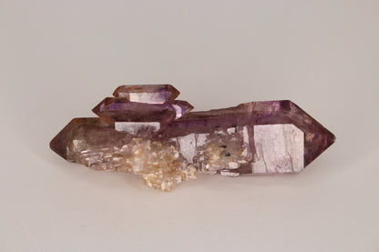 Hematite Included Double Terminated Amethyst