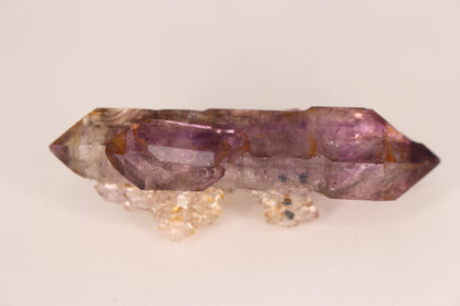 Hematite Included Double Terminated Amethyst