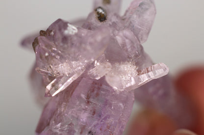 Hematite Included Amethyst Scepter