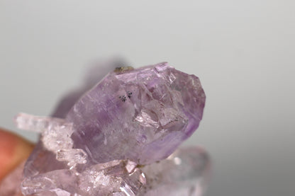 Hematite Included Amethyst Scepter