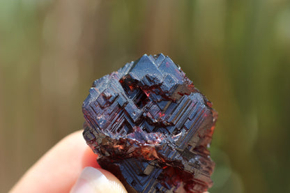 Etched Spessartine Garnet