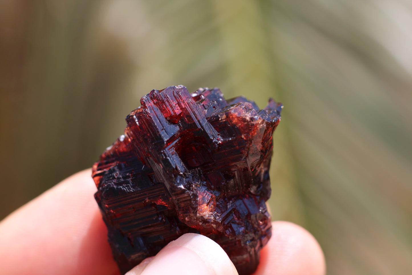 Etched Spessartine Garnet