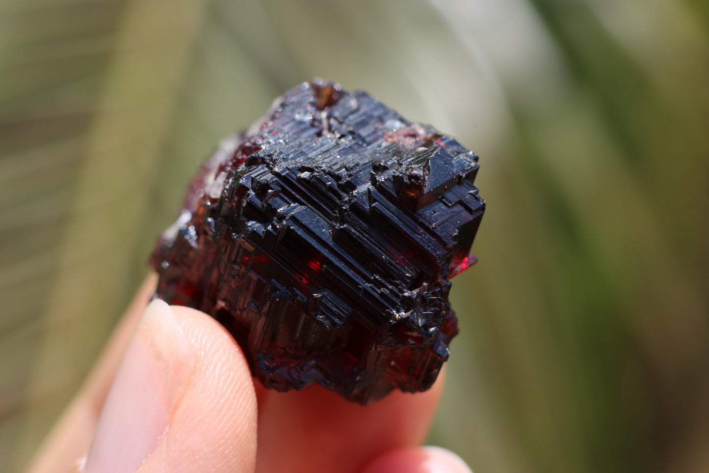 Etched Spessartine Garnet