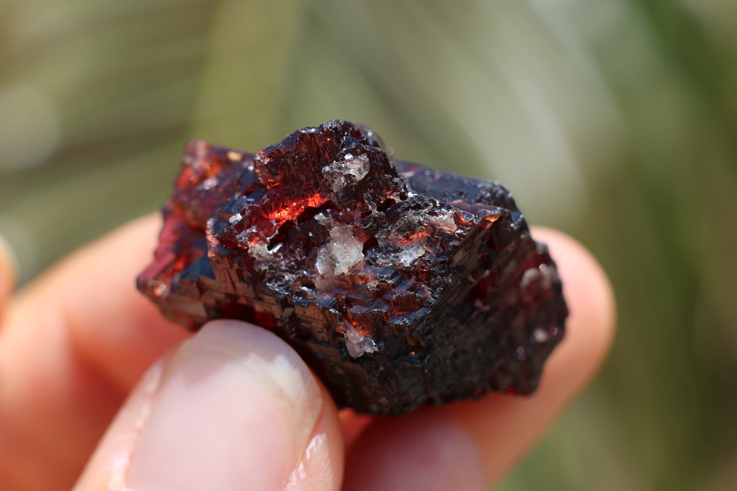 Etched Spessartine Garnet