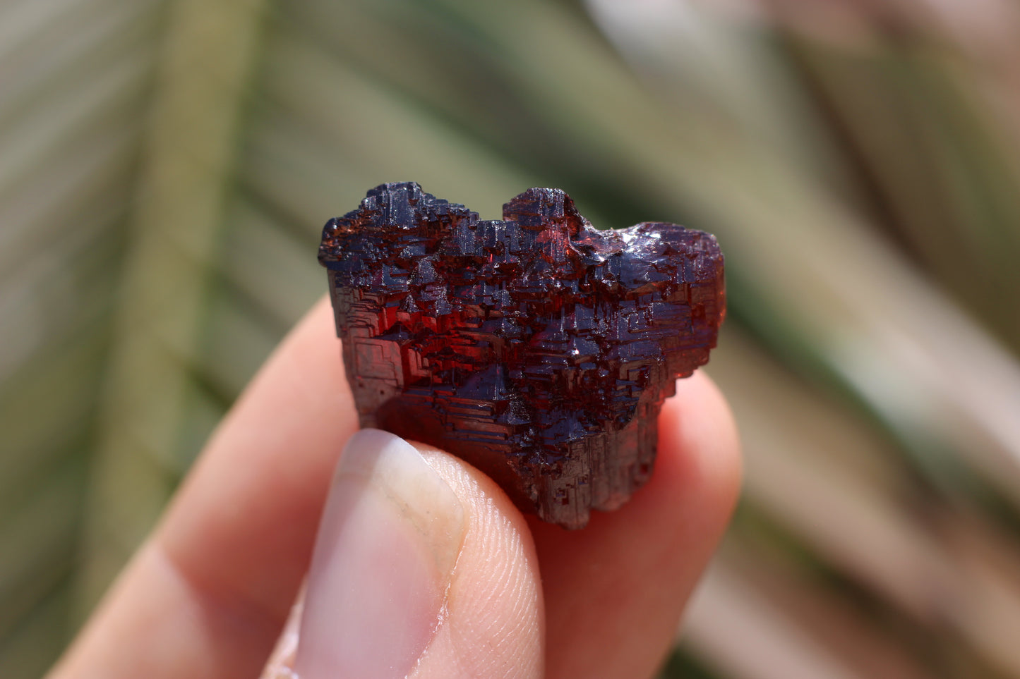 Etched Spessartine Garnet