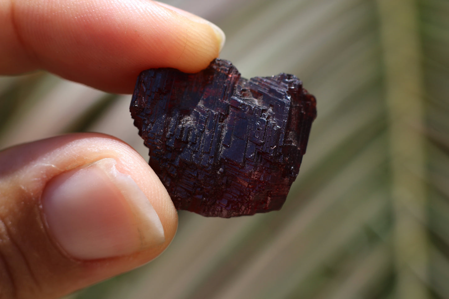 Etched Spessartine Garnet