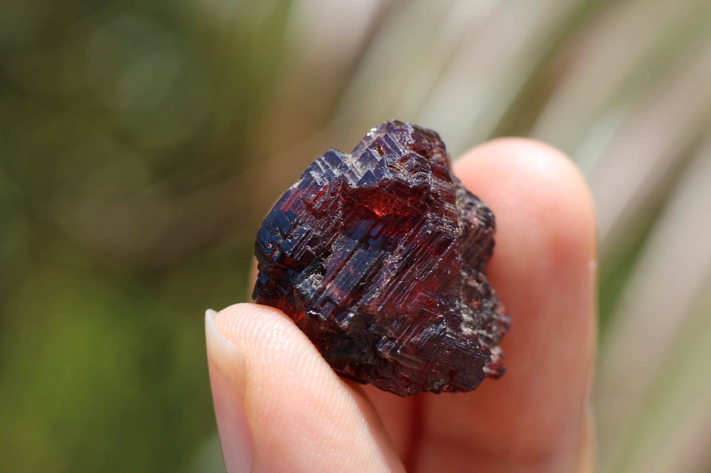 Etched Spessartine Garnet