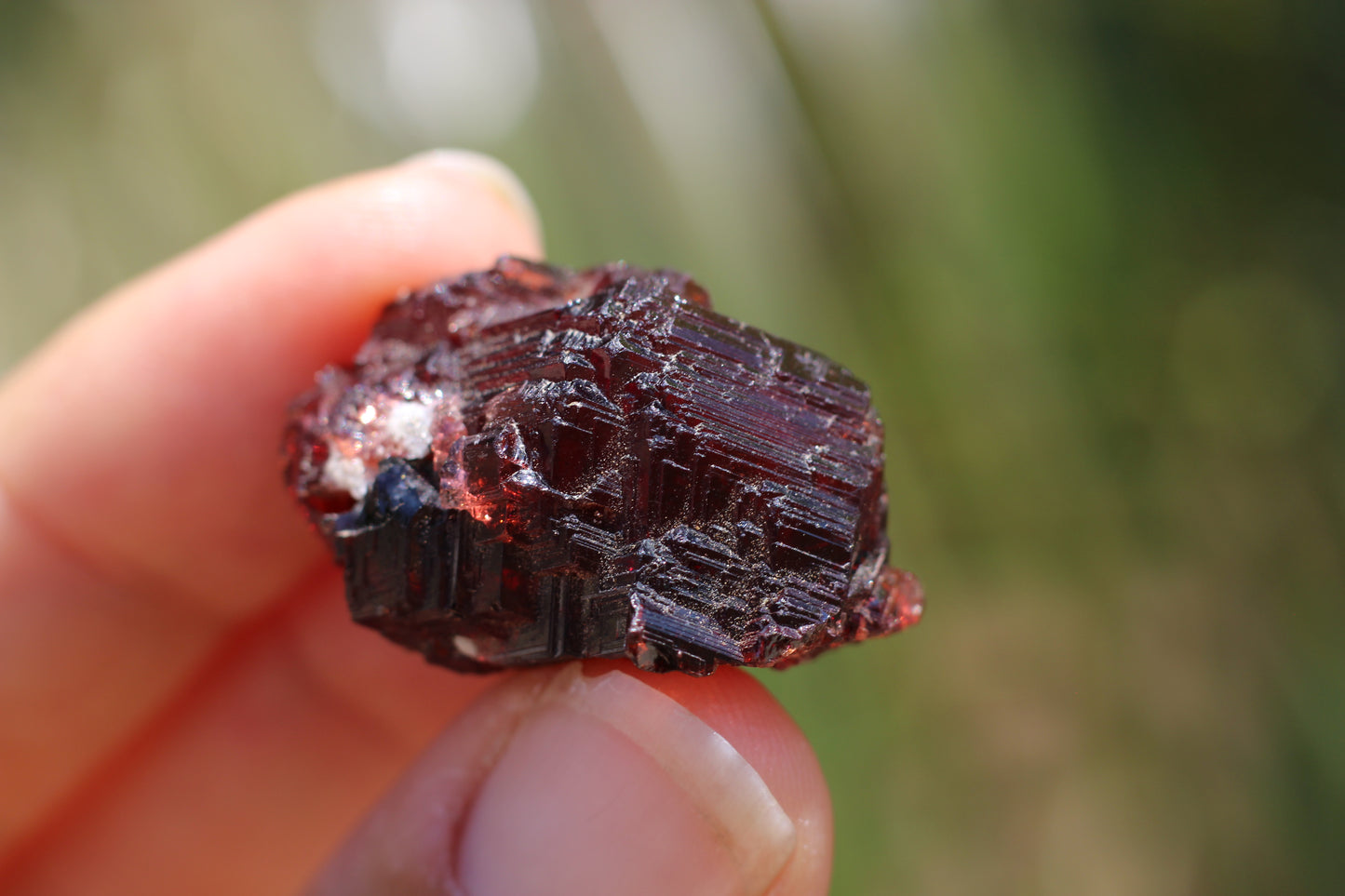 Etched Spessartine Garnet