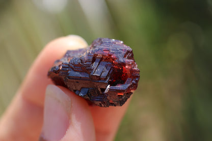 Etched Spessartine Garnet